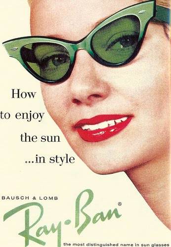 Ray-Ban cat eye 1950's